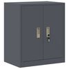 vidaXL Aufbewahrungsschrank Anthrazit 60 x 40 x 70 cm Stahl
