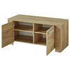Germania Schuhschrank Castera 95,7 x 40,3 x 44,45 cm Navarra-Eiche