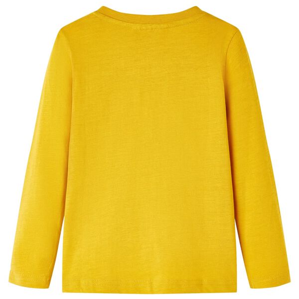 Kinder-Langarmshirt Ocker 104