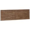 vidaXL Kopfteil Wandmontiert Natur 160 cm Massivholz Teak