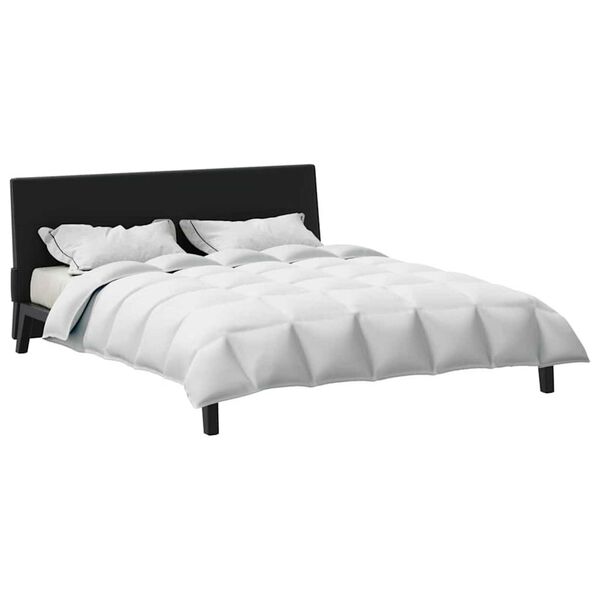 vidaXL Winterbettdecke Wei&szlig; 200 x 220 cm Feder