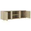 vidaXL TV-Schrank Sonoma-Eiche 120x34x37 cm Holzwerkstoff
