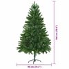vidaXL Weihnachtsbaum mit 300 LEDs mit St&auml;nder Gr&uuml;n 180 cm PE