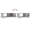 vidaXL Couchtisch Betongrau 90x50x40 cm Holzwerkstoff