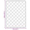 vidaXL Ganzjahresbettdecke Gepolstert Taupe 155 x 200 cm