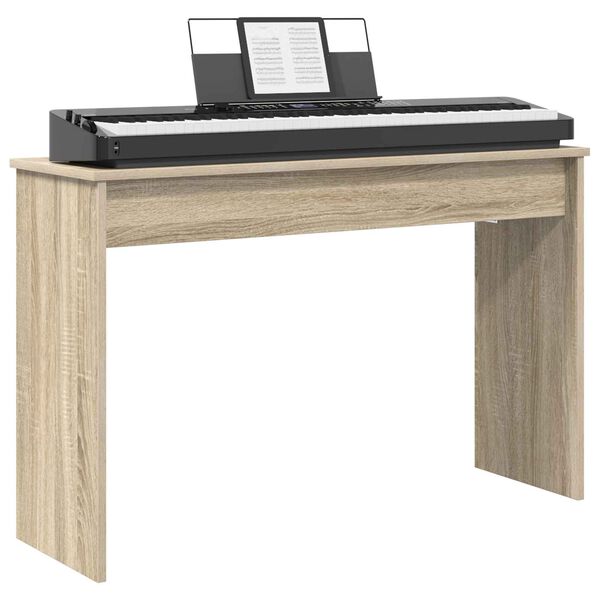 vidaXL Klavierst&auml;nder Sonoma-Eiche 100 x 32 x 64 cm Holzwerkstoff