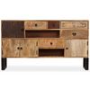 vidaXL Sideboard Mango Massivholz 140x30x80 cm