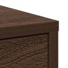 vidaXL Sideboard mit Schubladen T&uuml;ren Braun Eichen-Optik 73x31x90 cm