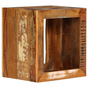 vidaXL Hocker 40x30x40 cm Altholz Massiv