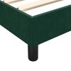 vidaXL Bettgestell ohne Matratze Dunkelgr&uuml;n 180x210 cm Samt