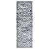 vidaXL Teppichl&auml;ufer BCF Orientalisch Grau 80x250 cm
