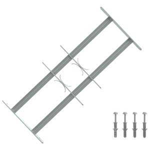 vidaXL Sicherheitsgitter f&uuml;r Fenster mit 2 Querstangen 3 stk.