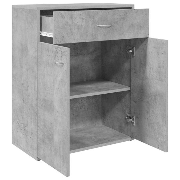 vidaXL Sideboard Betongrau 60x30x75 cm Holzwerkstoff