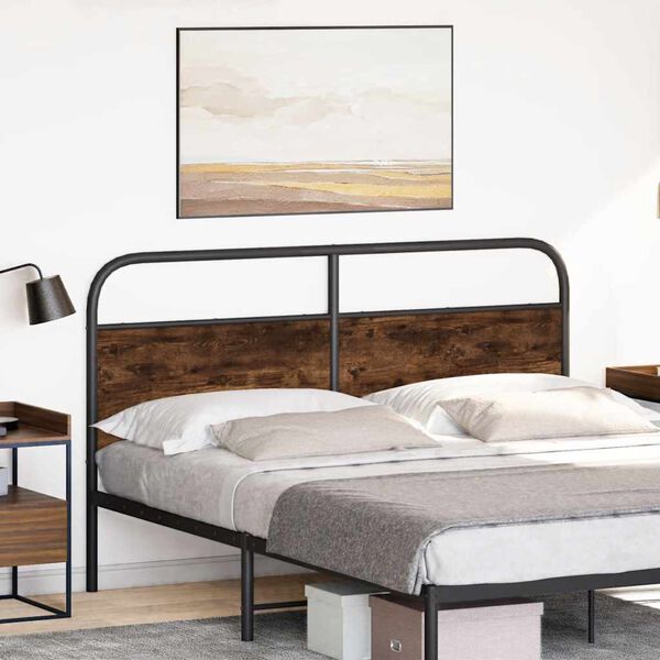 vidaXL Ersatz-Kopfteil R&auml;uchereiche 160 cm Stahl und Holzwerkstoff