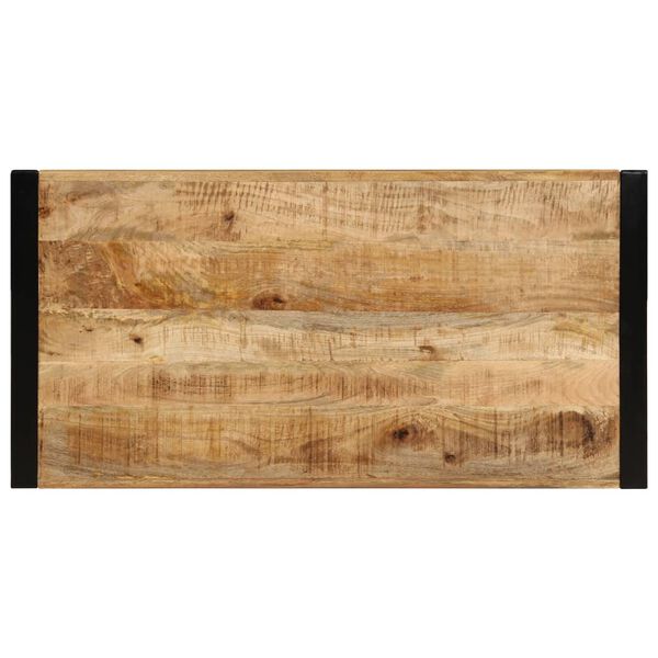 vidaXL Couchtisch 120 x 60 x 40 cm Mangoholz Massiv
