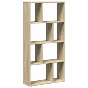 vidaXL B&uuml;cherregal Sonoma-Eiche 60x20x120,5 cm Holzwerkstoff