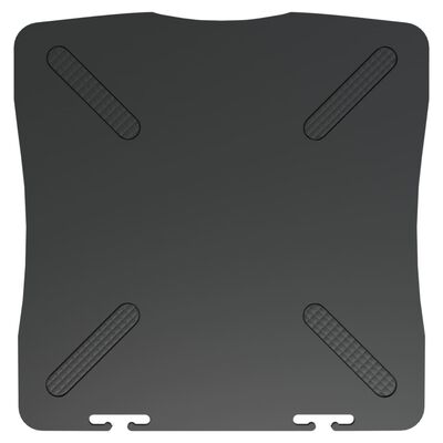 vidaXL Monitorständer Schwarz 33,5x34x10,5 cm