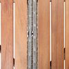 vidaXL Gartentisch Grau 115x74 cm Poly Rattan und Akazienholz