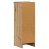 vidaXL Schuhschrank Artisan-Eiche 32x35x92 cm Holzwerkstoff