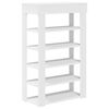 vidaXL Schuhregal Wei&szlig; 60x30x98 cm Holzwerkstoff