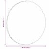 vidaXL Sitzkissen 2 pcs Helles Gelb &Oslash; 40 cm Cordstoff