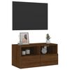 vidaXL TV-Wandschrank Braun Eiche-Optik 60x30x30 cm Holzwerkstoff