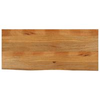 vidaXL Tischplatte mit Baumkante 140x60x2,5 cm Massivholz Mango
