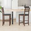 vidaXL Esszimmerst&uuml;hle 2 pcs Hellbraun 40 x 47,5 x 99,5 cm
