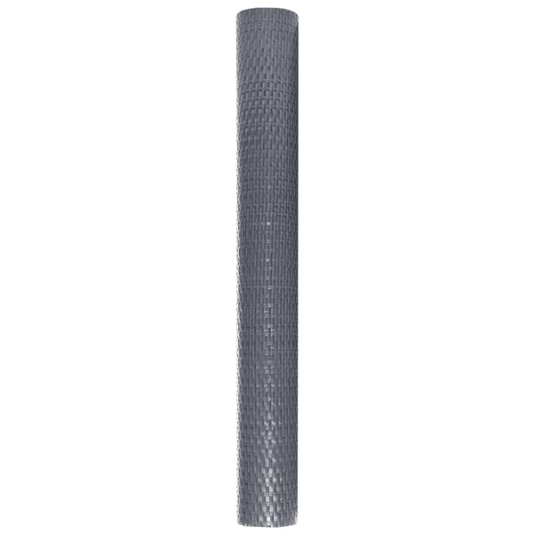 vidaXL Balkon-Sichtschutz Anthrazit 1000x100 cm Poly Rattan