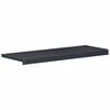 vidaXL Fensterbank Anthrazit mit Holzmaserung 60 x 35 x 4,5 cm PVC