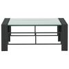 vidaXL 16-tlg. Garten-Lounge-Set mit Kissen Poly-Rattan Schwarz