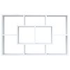 vidaXL Wandregal Wei&szlig; 85x16x52,5 cm Holzwerkstoff