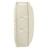 vidaXL Kissen Creme 50 x 40 x 12 cm Oxford-Stoff