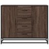 vidaXL Sideboard Braun Eichen-Optik 92x35x76 cm Holzwerkstoff