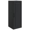 vidaXL Wandschrank Schwarz 33 x 34,5 x 90 cm Holzwerkstoff