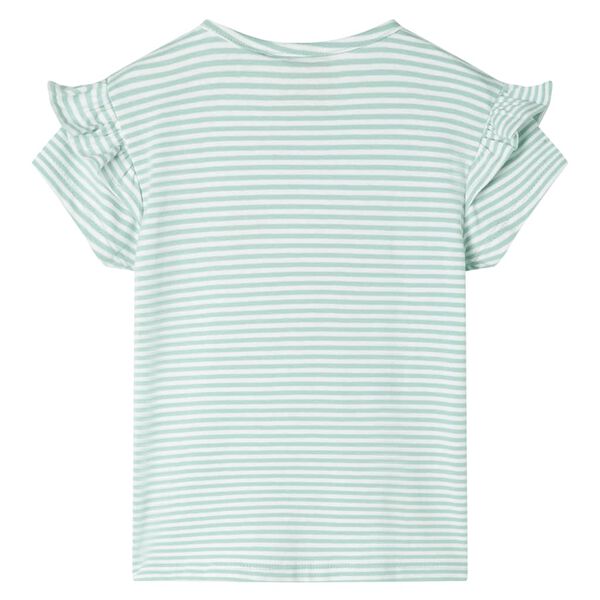 Kinder-T-Shirt Minzgr&uuml;n 104