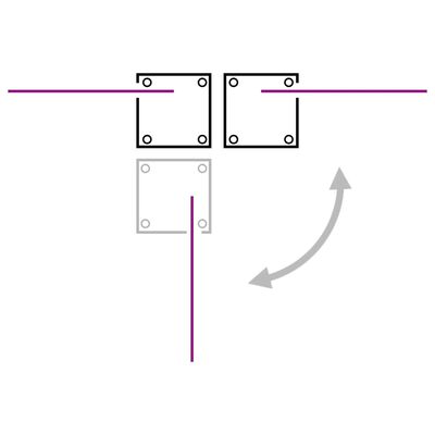 vidaXL Ausziehbare Seitenmarkise 140x1200 cm Braun