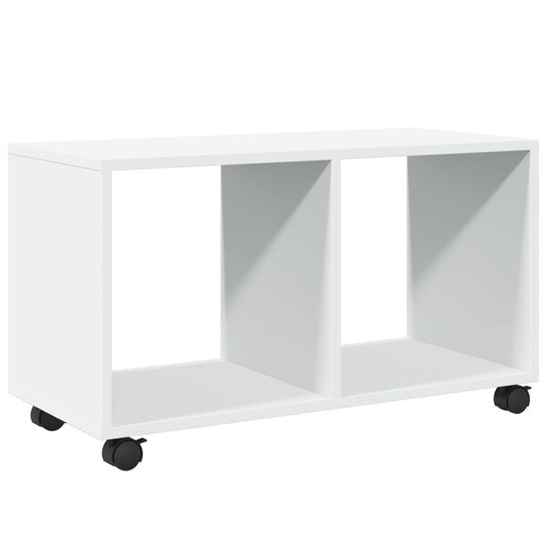 vidaXL Rollschrank Wei&szlig; 72x33x42,5 cm Holzwerkstoff