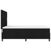 vidaXL Boxspringbett mit Matratze Schwarz 160 x 200 cm Stoff