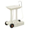 vidaXL Tragbare Campingtoilette mit Waschbecken