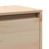 vidaXL Wandschrank 100x30x35 cm Massivholz Kiefer