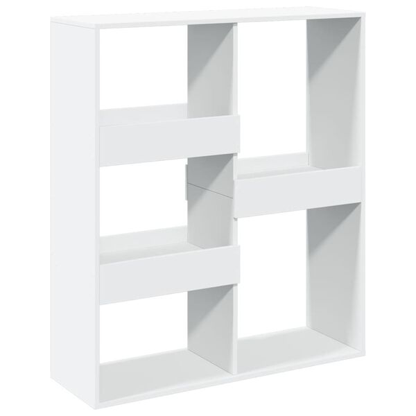 vidaXL B&uuml;cherregal/Raumteiler Wei&szlig; 100x33x115 cm