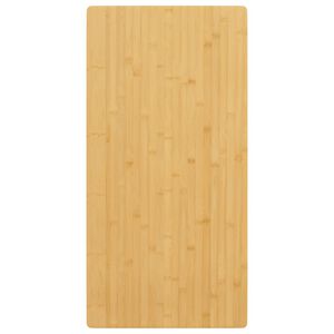 vidaXL Tischplatte 40x80x2,5 cm Bambus