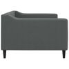 vidaXL Tagesbett Dunkelgrau 90x200 cm Stoff