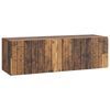 vidaXL Wandmontierter TV-Schrank 98 x 31 x 30 cm Altholz Holzwerkstoff