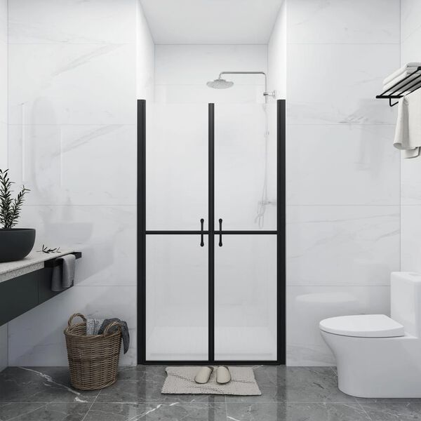 vidaXL Duscht&uuml;r Matt ESG (78-81)x190 cm