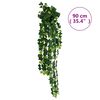 vidaXL H&auml;ngepflanzen K&uuml;nstlich 12 Stk. 339 Bl&auml;tter 90 cm Gr&uuml;n