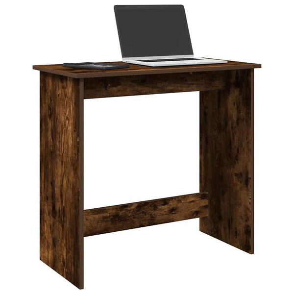 vidaXL Schreibtisch R&auml;uchereiche 80x40x75 cm Holzwerkstoff
