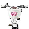 vidaXL Kinderfahrrad 18 Zoll f&uuml;r 5-7 Jahre alt Wei&szlig;