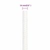 vidaXL Bootsseil Wei&szlig; 14 mm 250 m Polypropylen